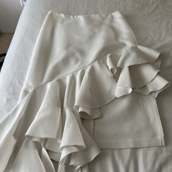JACQUEMUS white skirt Sold out size 38 small medium ASO Lauren Santo Domingo - Picture 5 of 7